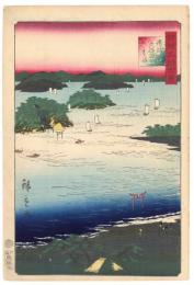 諸国名所百景　讃岐久保谷のはま　