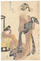 青楼十二時　夜丑ノ刻　岡本屋内織は江　