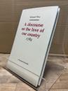 A Discourse on the Love of Our Country 1789 (Revolution & Romanticism S., 1789-1834)