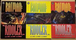 BATMAN run,RIDDLER,run #1~3 SET