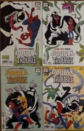 SPIDER-MAN & VENOM DOUBLE TROUBLE #1~4 COMPLETE SET アメコミ リーフ