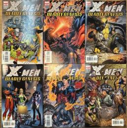 X-Men Deadly Genesis #1～6 set