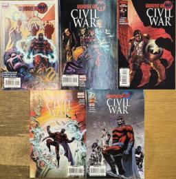 CIVIL WAR HOUSE OF M #1～5 