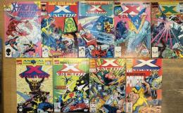 X-FAXTOR 1st Series Annual #1~9 set アメコミリーフ