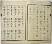 御謚號年號讀例