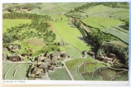 絵葉書「朝鮮村落」