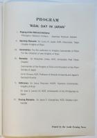 RIZAL DAY IN JAPAN　Souvenir Program「日比親善リサール・デー」プログラム