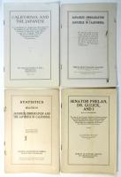 村山有旧蔵 米国日系移民問題資料　14点