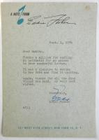 エディ・フィッシャー Eddie Fisher 大判ブロマイド　署名入書簡共