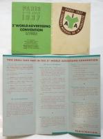 第3回世界広告大会プログラム・小冊子　5点