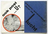 amsterdam-batavia door de lucht Ook post van U?