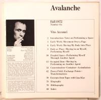 Avalanche　No.6　Vito Acconci