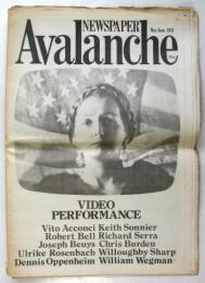 Avalanche　Newspaper　Video Performance