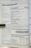 HIGH PERFORMANCE　Duble Issue17/18