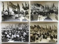 革命的共産主義者同盟〈革マル派〉街頭活動 古写真 12枚