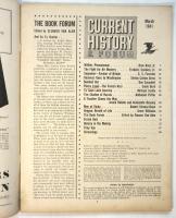 CURRENT HISTORY & FORUM　1941 March