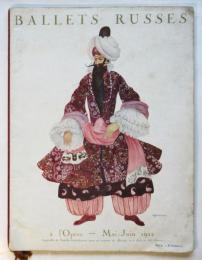 Programme Officiel des Ballets et Opéras Russes de Serge de Diaghilew