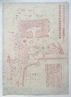 東京奠都五十年奉祝博覧会会場図