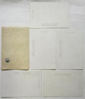 絵葉書「おけさ節踊　佐渡美人」5枚袋付