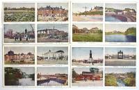 四分割 東京名所絵葉書　8枚