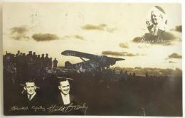 飛行家 Harold Gatty　絵葉書