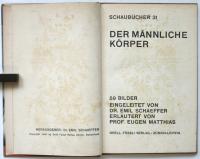 Der männliche Körper（独文写真集・男性の肉体） Schaubücher 59