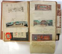 戦前 舞台美術資料貼交帖　2冊