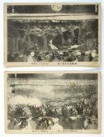 宇治菊花園 菊人形 絵葉書 2枚