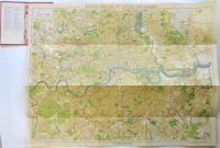 Bacon's Gem Map of London and suburbs
