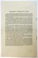 (英)アメリカ造園家協会 会員名簿 1927年3月