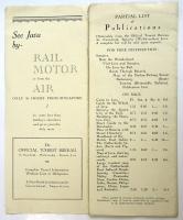 (英)ジャワ観光案内 リーフレット