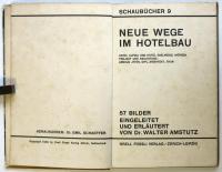 NEUE WEGE IM HOTELBAU（独文写真集・ホテル建設における新たな道）