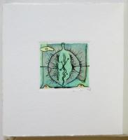 小球子譚　瀧口修造 篠原佳尾銅版画集 上製本110部　