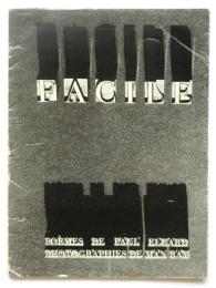 FACIER　P.Eluard/ Man Ray
