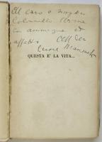 QUESTA e la VITA　（伊）これが人生　サイン入