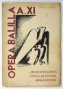 OPRA BALILLA　Anno.Ⅺ（傷痍児童名鑑）