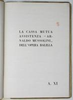 OPRA BALILLA　Anno.Ⅺ（傷痍児童名鑑）