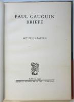 Paul Gauguin Briefe　ドイツ語訳ゴーギャン書簡集