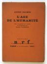 L'AGE DE L'HUMANITÉ