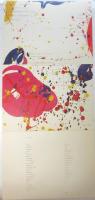 黄よ。おまえはなぜ　サム・フランシス展 詩画集　　サイン入