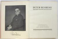 Peter Behrens　sein werk von 1909 bis zur gegenwart