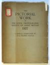 The Pictorial work of the Royal Photographic Society of Great Britain 1927