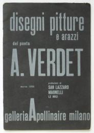 desegni pitture e arazzi del poeta A. VERDET