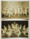 戦前日本レヴュー舞台写真絵葉書　2枚