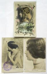 クレオ・ド・メロード Cléo de Mérode 絵葉書　3枚