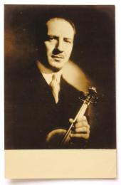 ジャック・ティボー Jacques Thibaud　ブロマイド