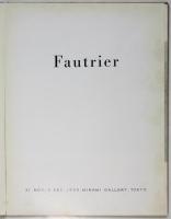 Fautrier フォートリエ展図録