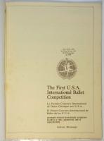 DANCE IMAGE A Tribute to Serge Diaghilev（展覧会図録）/ The First U.S.A. International Ballet Competition Jackson Mississipi 1979（プログラム）