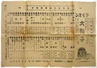 教育参考萬國動物大会 大チラシ 3枚・絵葉書16枚