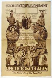 映画 UNCLE TOM'S CABIN Special Pictolial Supplement